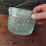 Crystal ice bucket and Tongs Image 2