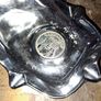 Vintage Silver Plated Ash Tray Image 2