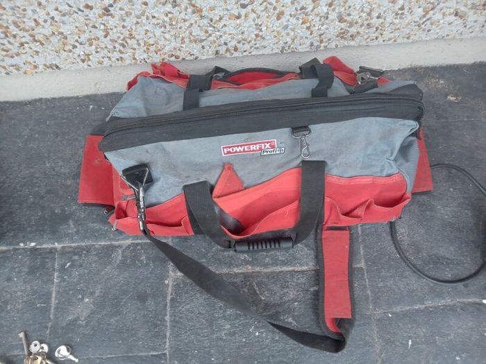 tool bag and tools