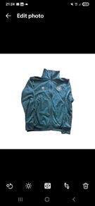 Adidas The Celtic Football Club Mens Green Full Zip Track Jacket Size Large L