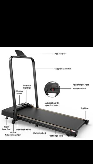 Treadmill / Walking pad with Incline/ decline. New in box.
