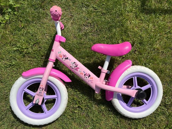 12 Inch Disney Minnie Mouse Balance Bike
