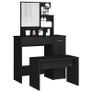 Dressing Table Set Black 86.5x35x136 cm (FREE SHIPPING) Image 6