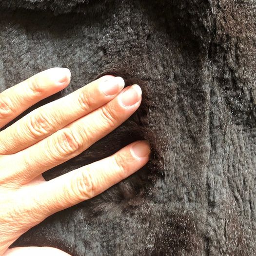 Sheepskin coat