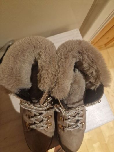 Dorothy Perkins Fur Trimmed Boots