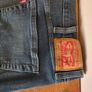 Levis 514 Straight Fit Blue Jeans W38 L34 Unworn Image 3