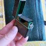 Vintage Edwardian Leather Travelling Inkwell, Vesta And Writing Case Image 9