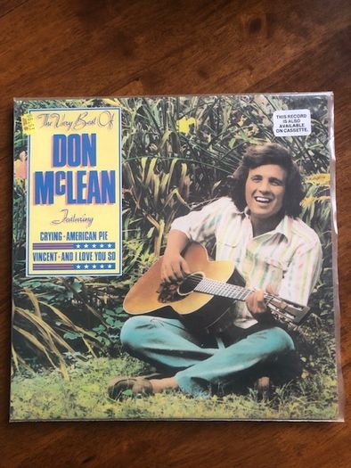 Don McLean - The Very Best Of Irish Pressing Vinyl LP