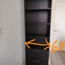 Shelf unit with drawers. Image 4