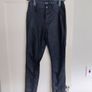 Dunnes Stores Black Coated Leather-Look Skinny Jeans Image 6
