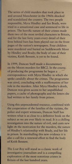 The Lost Boy - The Definitive Story Of The Moors Murders & The Search For The Final Victim