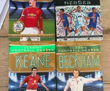 Football heroes books and quiz book.