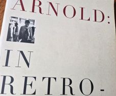 eve arnold retrospective, signed copy with enclosed photo of artist