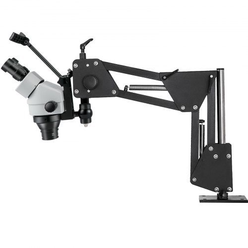 Micro Inlaid Mirror Multi-directional Micro-setting Microscope 76mm Lens Spring Bracket Jewelry Tools 7X-4.5X