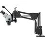Micro Inlaid Mirror Multi-directional Micro-setting Microscope 76mm Lens Spring Bracket Jewelry Tools 7X-4.5X Image 5