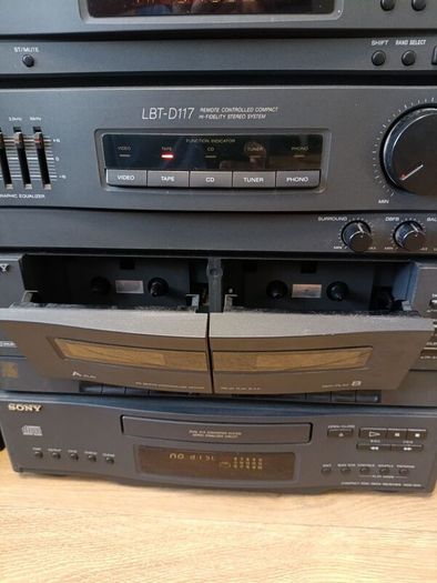 Sony LBT-D117 Compact HI-FI Stereo System  Speakers