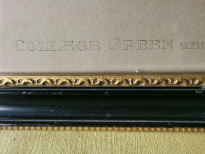 Antique Hand Coloured Engraving 1800's