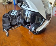 Motorbike Helmet, jacket and pans