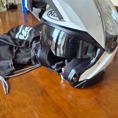 Motorbike Helmet, jacket and pans