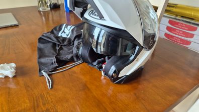 Motorbike Helmet, jacket and pans