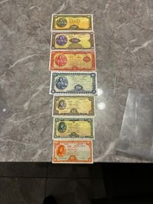 Full set of lady lavery banknotes