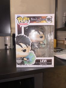 Attack on titianLevi Ackerman funko pop vinyl Anime