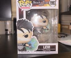 Attack on titianLevi Ackerman funko pop vinyl Anime