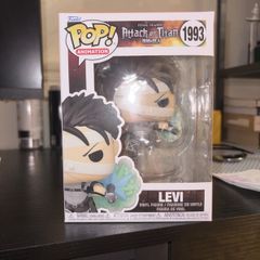 Attack on titianLevi Ackerman funko pop vinyl Anime