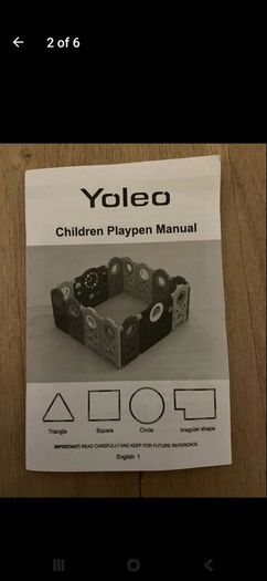 Yoleo Baby Play Pen