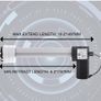 Apex Ap-a88 Electric Recliner Chair Motor Replacement Kit Dual Sofa Linear Image 3