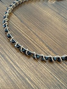 Decorative Black Tiara