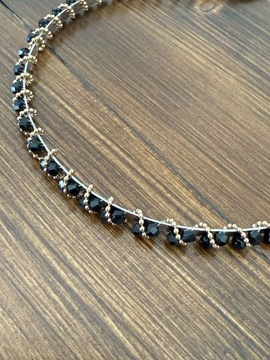 Decorative Black Tiara