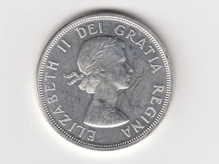 CANADA 1864-1964 Dollar, 80% silver coin (No. G35)