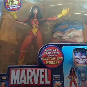 2005 Marvel Legends Marvel Spider-Man figure - Spider-Woman 6" #SpiderMan #SpiderWoman