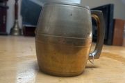 Vintage brass Cup