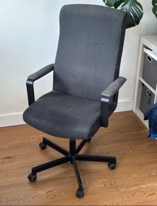 IKEA MALKOLM Office Chair  Great Mechanical Condition (Discolored Fabric) Sandyford D18