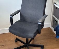 IKEA MALKOLM Office Chair  Great Mechanical Condition (Discolored Fabric) Sandyford D18