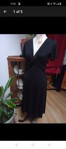 Ladies LEA H Black dress.