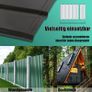12 x Galvanised  Corrugated Roof Sheets  Rust Resistant & Weatherproof Roofing 129 x 46 cm, 7m Coverage Image 4