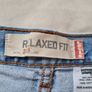 levis 550 relaxed fit Size 40/34 zip fly professional embroidery added in excellent condition Image 10