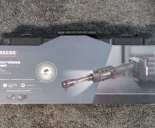 Parkside Performance 20V Cordless Brushless Ratchet 1/2 Inch Drive + Adapter. Garage Mechanic Car Repair Taxi DIY