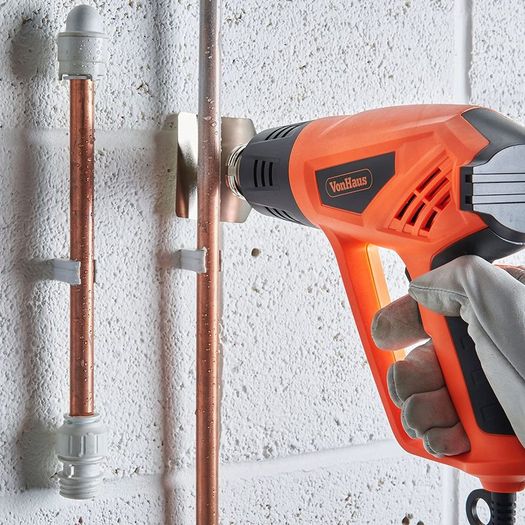 2000W Heat Gun Remove Paint, Varnish, Dissolve Adhesives, Shape Plastic Tubing & More  2 Heat Settings: 350C & 550C for DIY, Home Improvement & Restoration