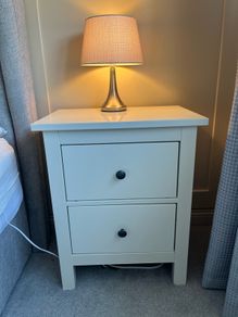 Ikea Hemnes bedside lockers x 2