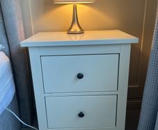 Ikea Hemnes bedside lockers x 2