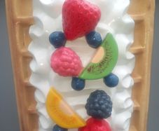 Waffle figure