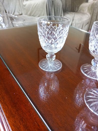 Waterford Crystal Boyne (old Waterford) Sherry Glasses X 4