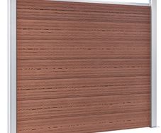 WPC Fence Panel 180x146 cm