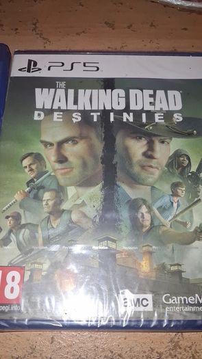 Three PS5 games - Star Wars Jedi Survivor, Walking Dead, Hogwarts