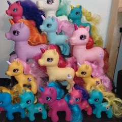 Gi-Go Toys Wonder Pony Land collection of Unicorns Bundle Mixed Sizes 14 total