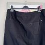 Ladies Black Cropped Trousers from Yours. UK 20 / EU 48cm Image 7